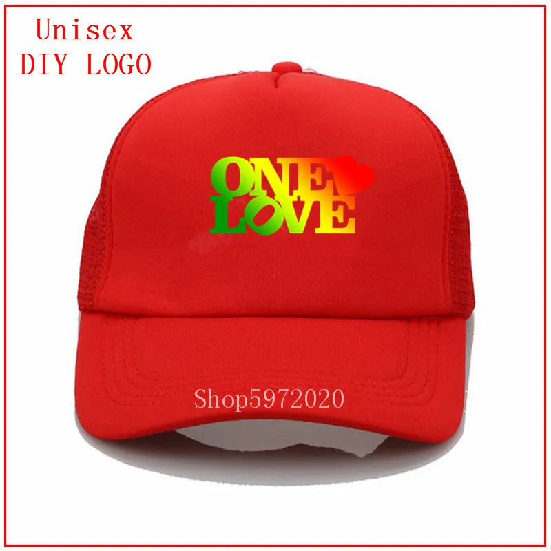 Женские Пляжные шапки One Love сетчатая бейсболка с конским хвостом для водителя