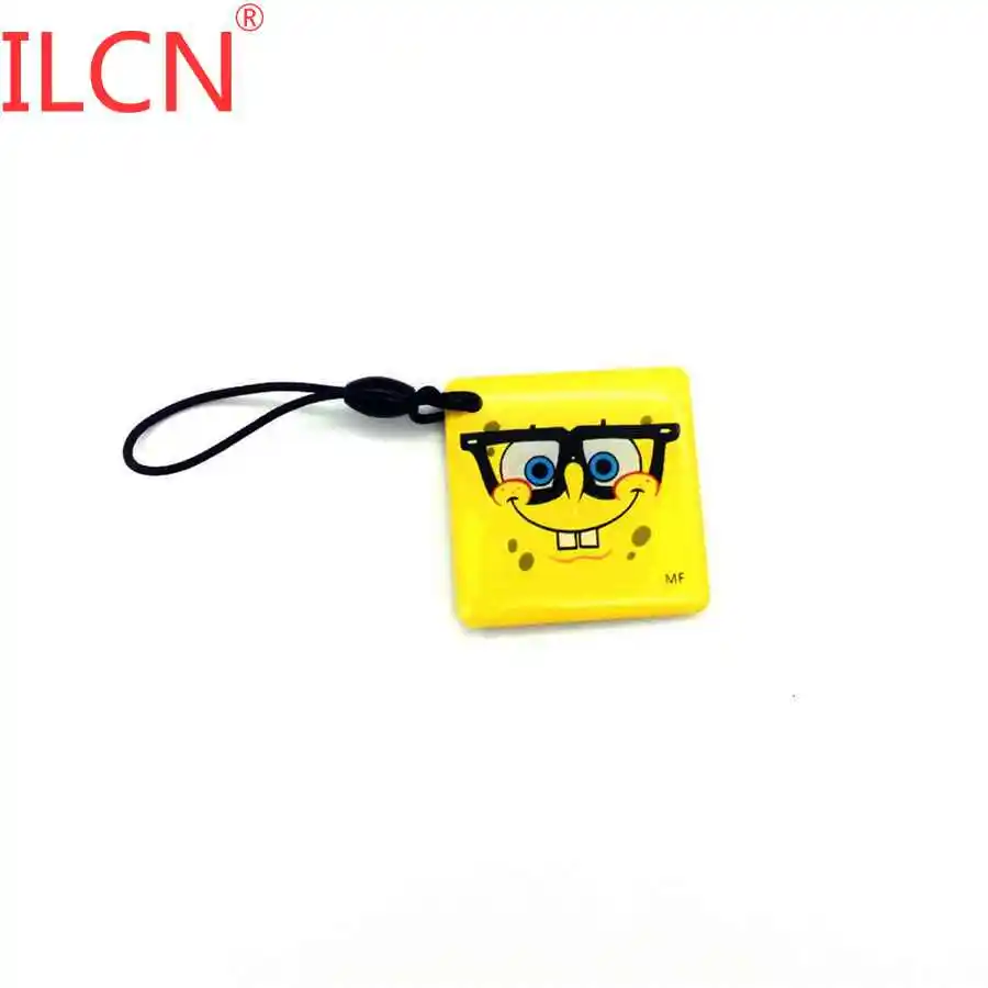 

S50 13.56MHz 1K UID Changeable Rewritable Token Tag Keyfob RFID Dropping Glue Waterproof Keychain Access Control Fast Shipping 1