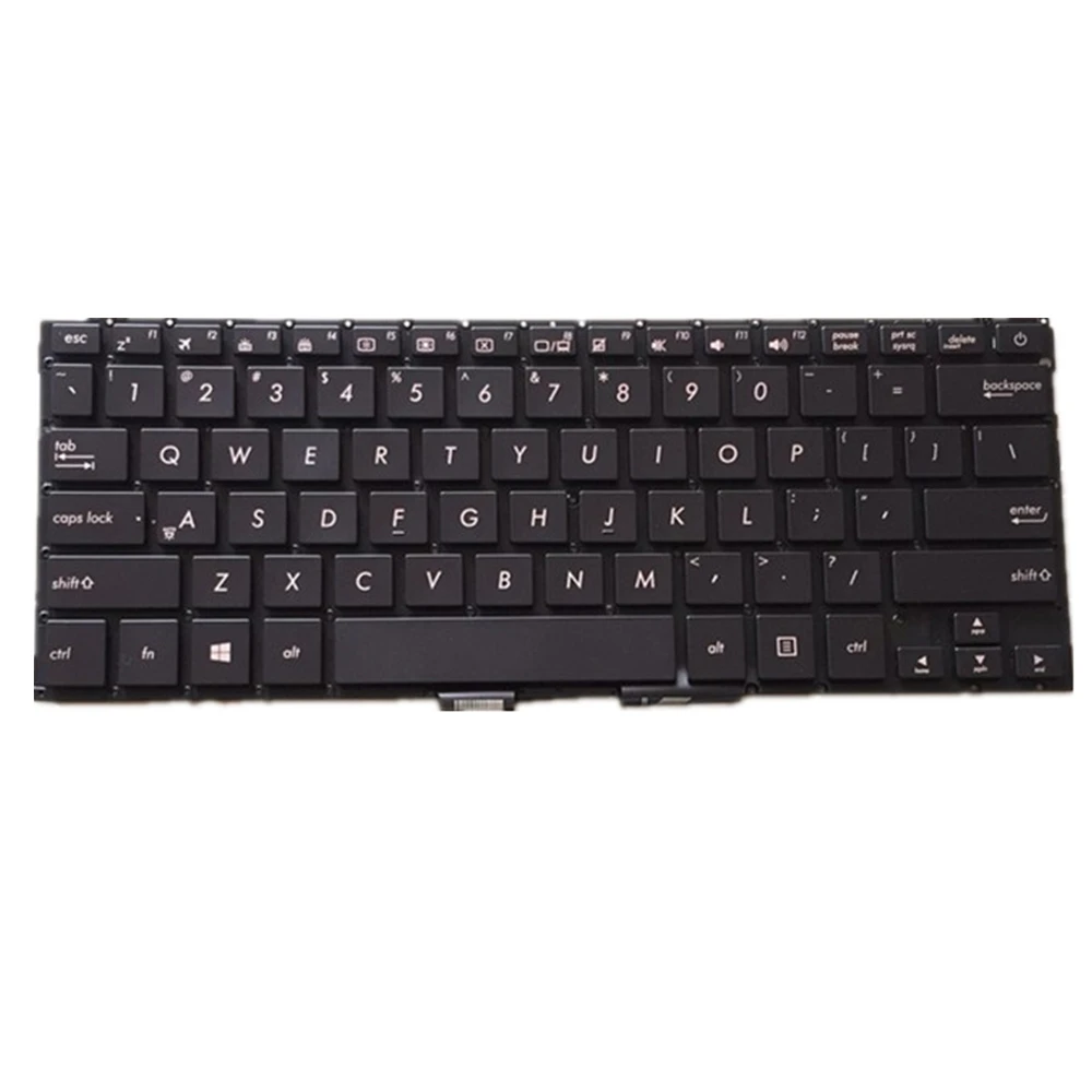 Клавиатура для ноутбука ASUS ZENBOOK UX310 UX310UA UX310UQ BX310 BX310UA BX310UQ, черная, американская версия