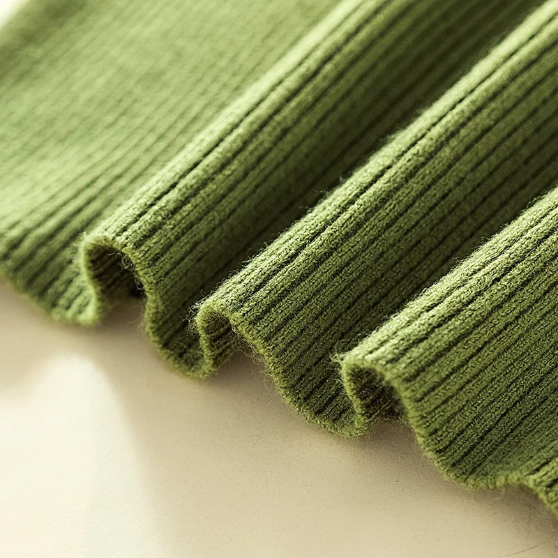 LEH Женский пуловер водолазка свитер однотонный базовый Тонкий Повседневный Топ