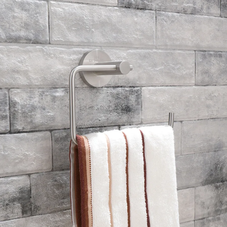 Держатель для полотенец из нержавеющей стали настенный держатель ванной на