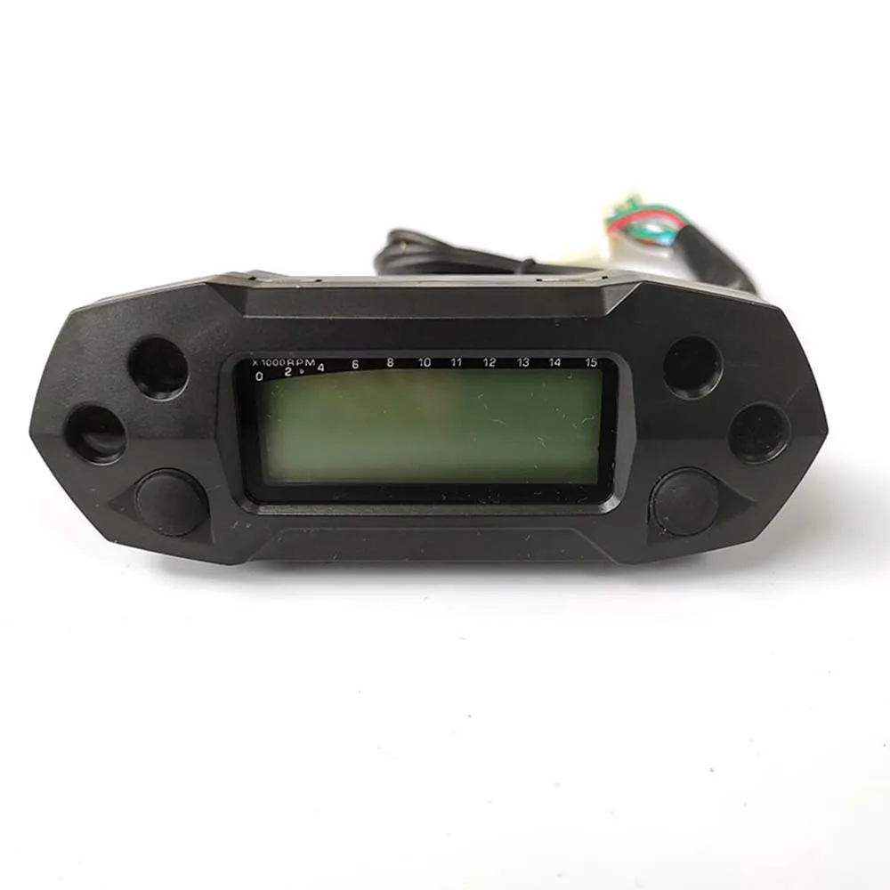 Универсальный мотоцикл LCD Speeeter 15X1000 об/мин мини цифровой одеметр Регулируемый