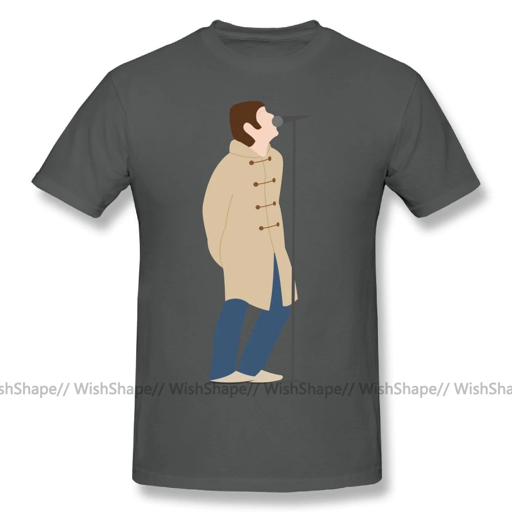 Футболка группы Oasis Liam Gallagher You're My Wonderwall, Мужская футболка с мультяшным принтом, графические футболки размера плюс 4XL 5XL