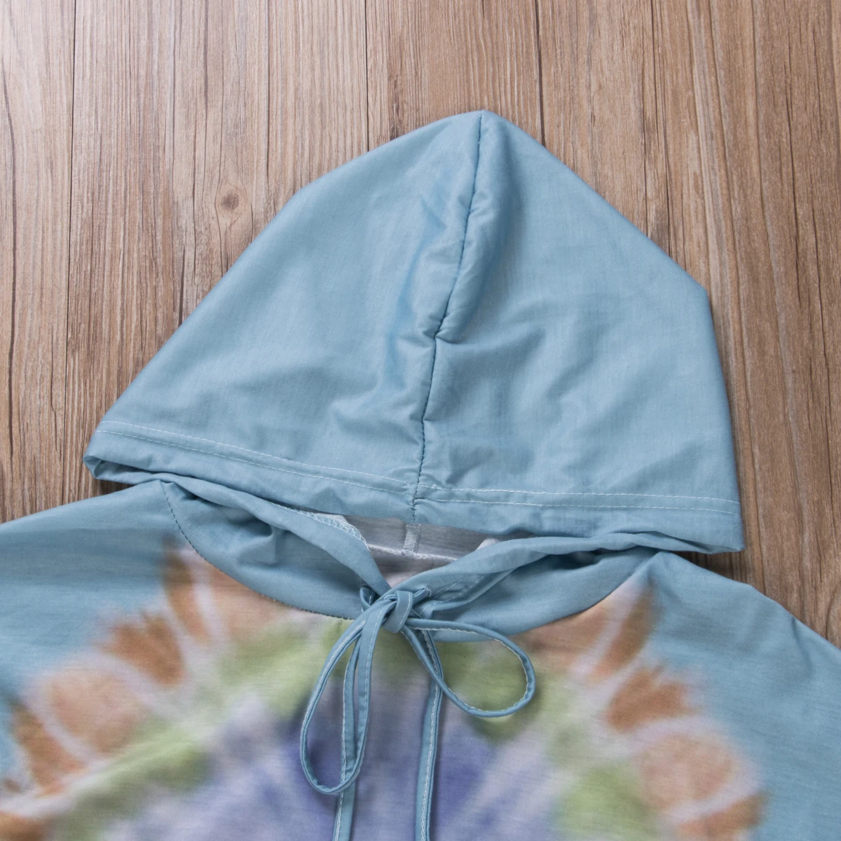 

Women Long Sleeve Tie-dye Print Hoodie Fashion Loose Hooded Tops for Women Ladies