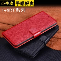 new luxury genuine leather phone cover kickstand holster case for oneplus 1 9rt phone cases protective full funda