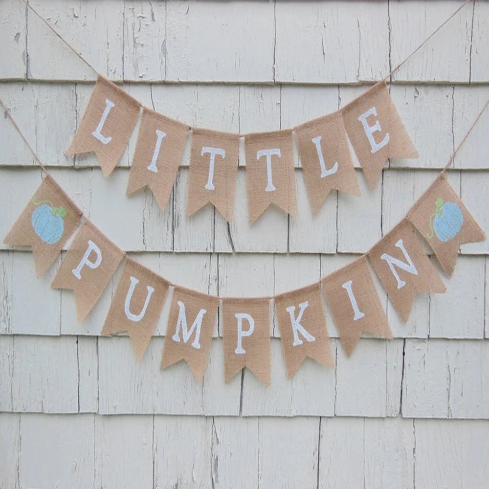 Мальчик с тыквой душ голубая Тыква баннер маленькая тыква синяя декор мальчик