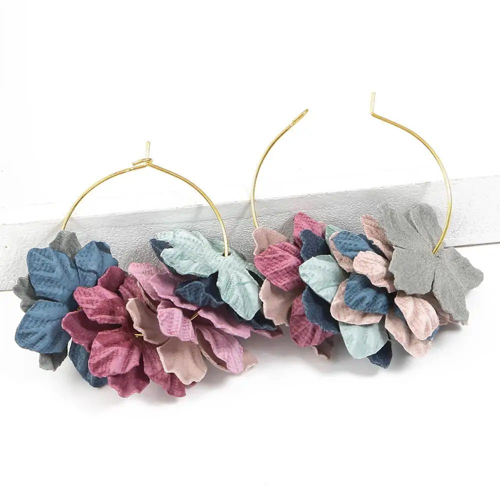 Проволочные обручи для сережек-гвоздиков серебристые/золотистые 50 шт. 20/25/30/35 мм