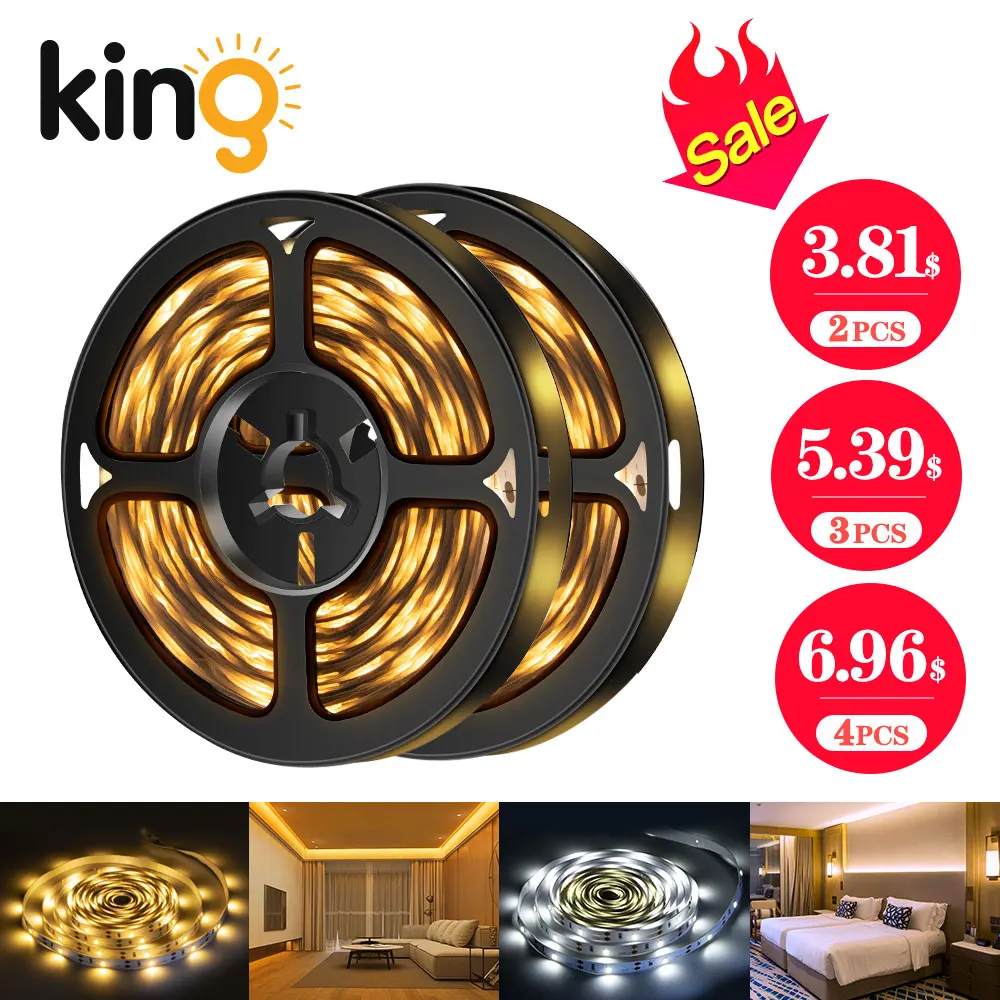 

Warm White LED Strip Light, Soft White Tape Light,DC12V Kitchen Lamp Super Bright For Desk Closet Bathroom Decor Led strip decor