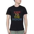 Футболка xrp to the moon с круглым вырезом, летняя повседневная одежда