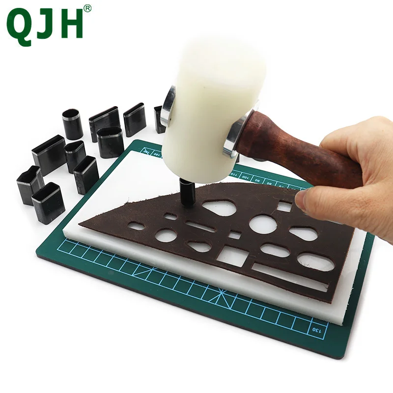 Набор отверстий в форме перфоратора инструмент для пробивки кожаном ремне