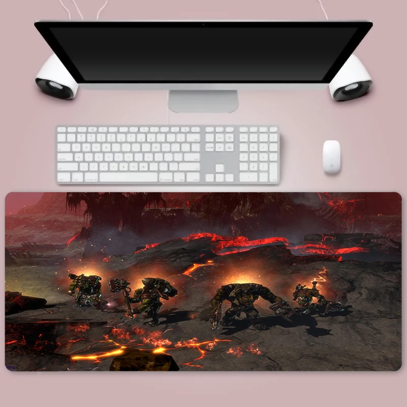 

Mouse Pad Extra Large Big Computer Gaming Mousepad Anti-slip Natural Rubber with Locking Edge Gaming Mouse Mat Dawn of War