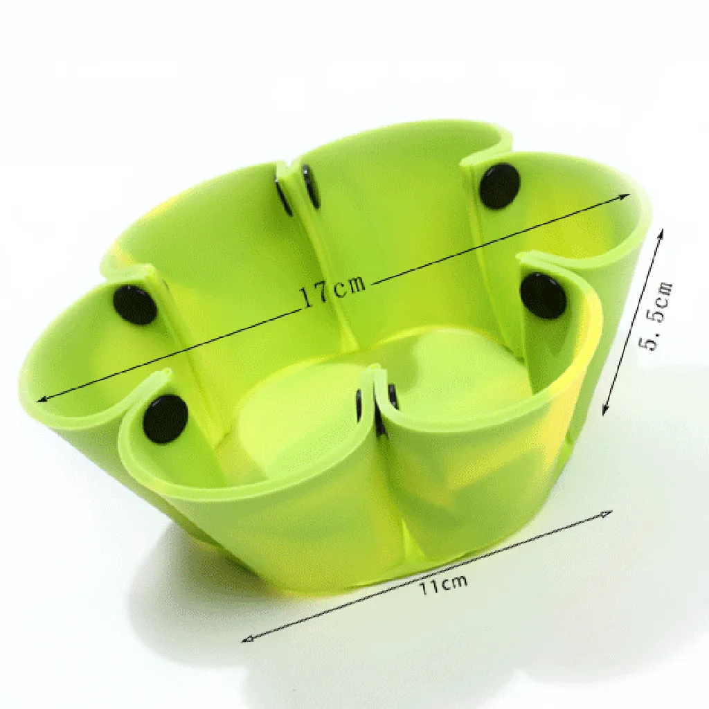 Блюдо для фруктов чашка закусок конфеты из ореха сухие Силиконовые пластины