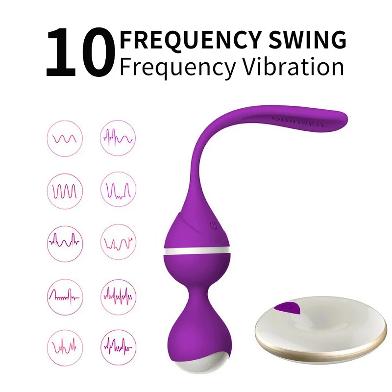 Вибрационное яйцо Кегеля с дистанционным управлением вагинальный мяч