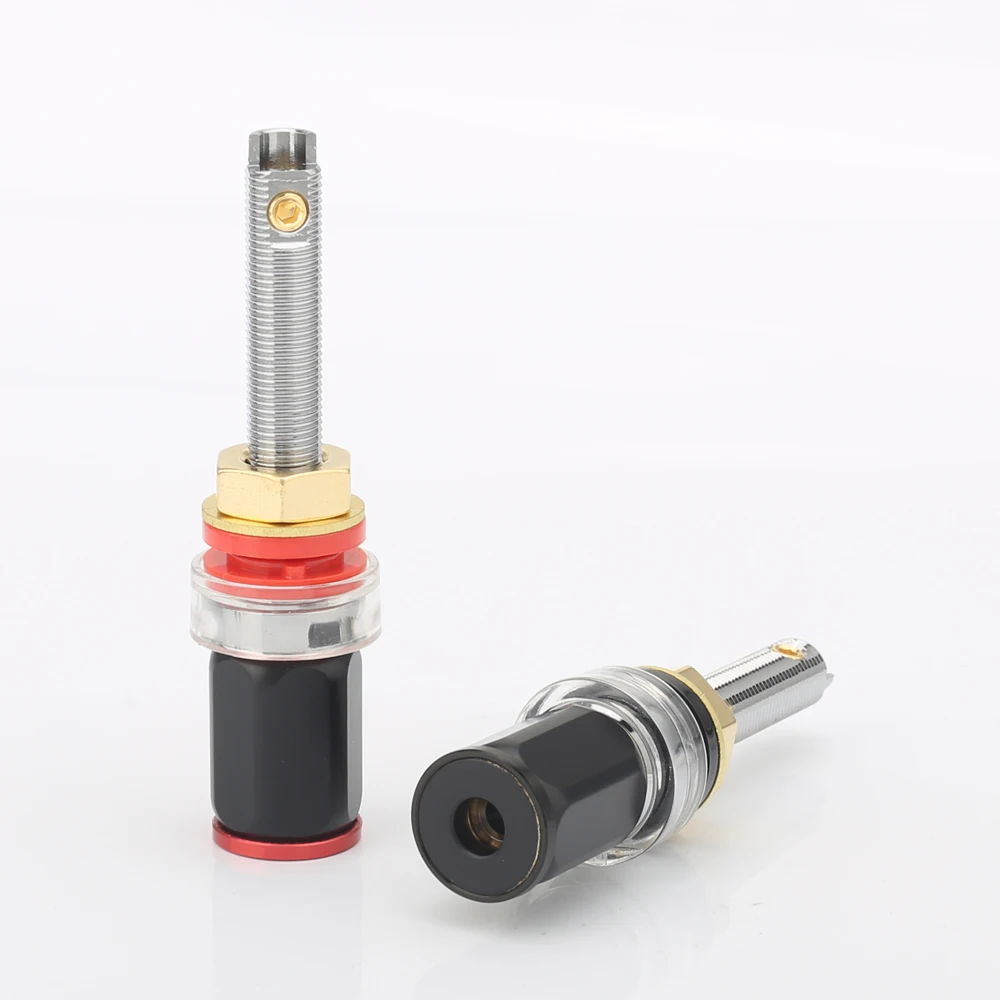 Аудиофил роданиз родиевое покрытие громкоговоритель связывающие детали 4 шт. в