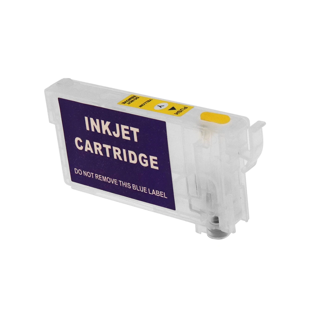 Многоразовый картридж T802 802XL чернильный без чипа для принтеров Epson WorkForce