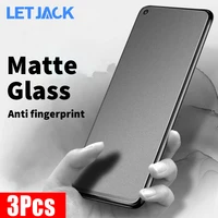 3pcs matte protective glass on the for oppo find x3 x2 lite a53 a52 a9 a5 2020 realme gt neo 2 8i 8 7 6 pro c21 screen protector