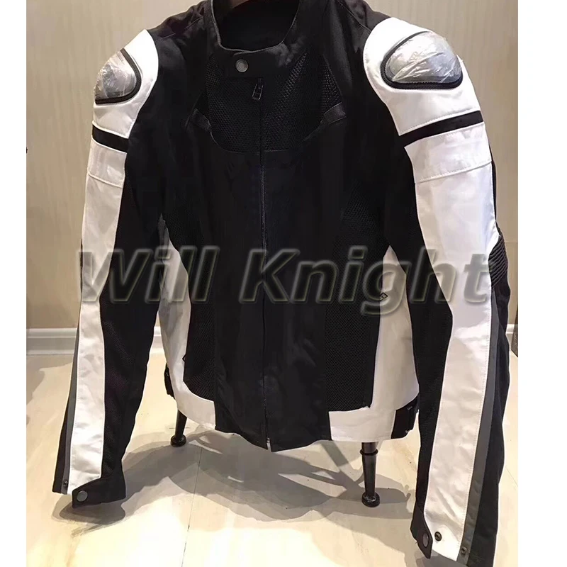 Мотоциклетная Мужская Всесезонная супер дышащая куртка для скоростной езды с
