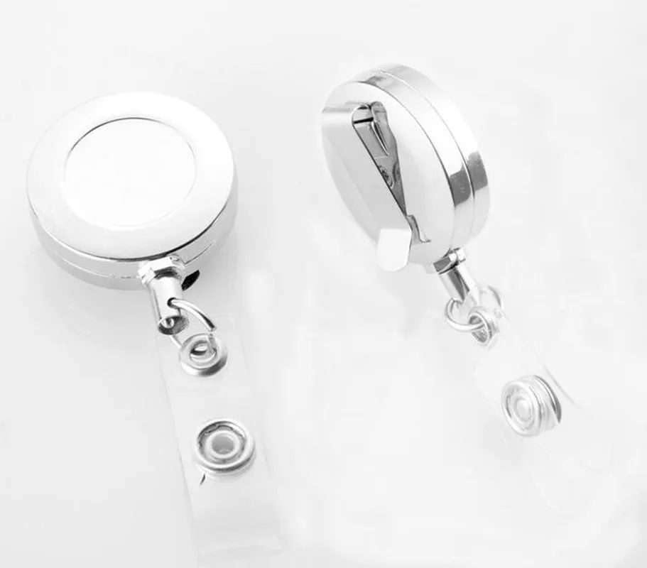 1 шт. ABS Пластик выдвижной брелок для ключей работы карточка цепи Имя ID держатель