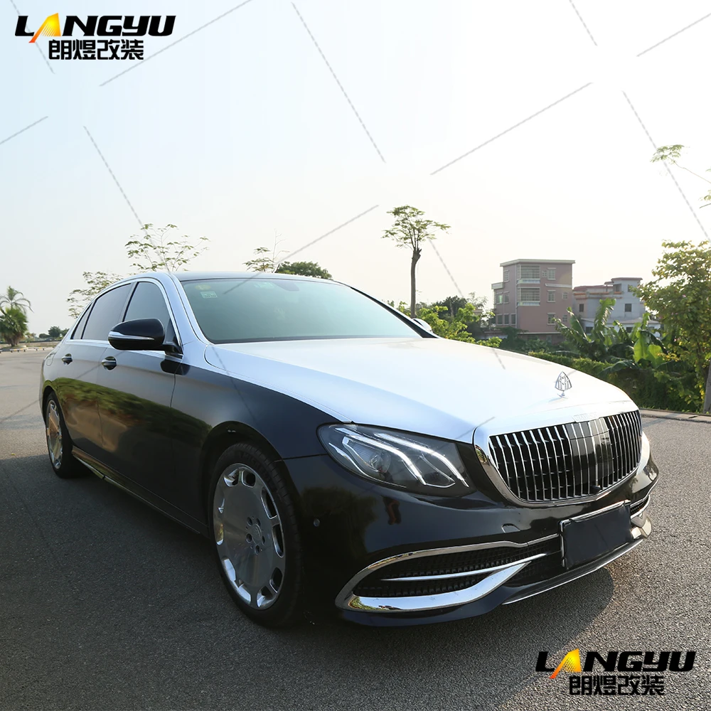 Для Mercedes Benz E Class W213 S W222 Maybach S680 Style 2017 2018 2019 полипропиленовый корпус бампер