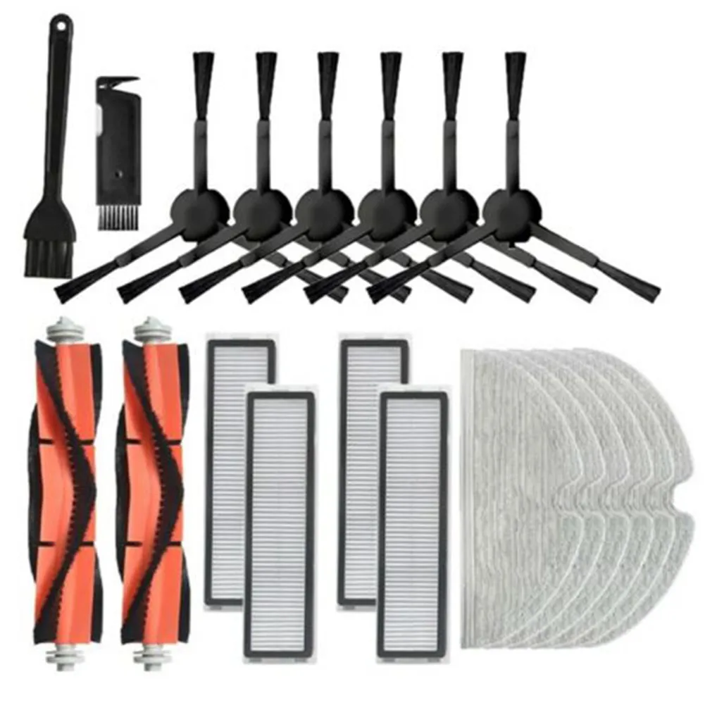 

Main Brush Side Brush Filter Set For Dreame L10PRO D9 Robot Vacuum Cleaner Roller Brush Mop Cleaner Parts Set