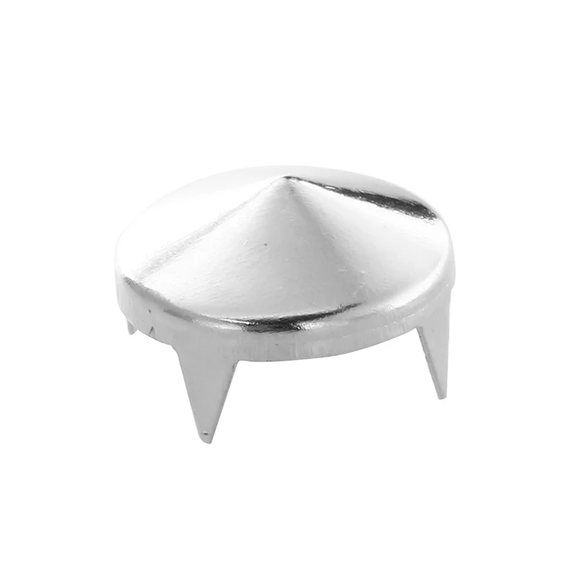 50 шт Мини стиль панк гвозди конусные Шпильки Шипы круглые заклепки Декоративные