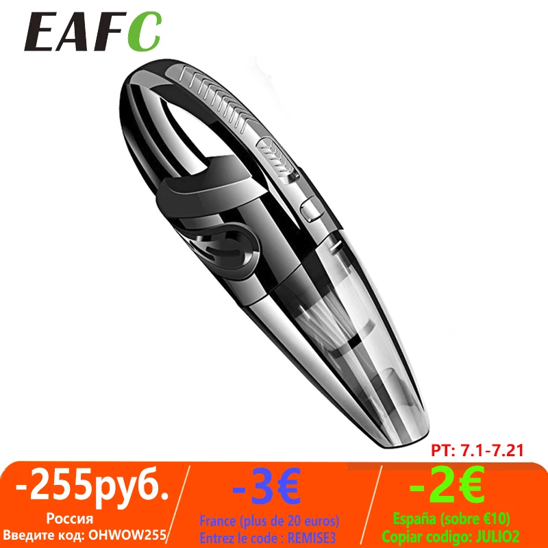  Беспроводной портативный пылесос для автомобиля, ручной пылесос для автомобиля, USB aspirador carro 