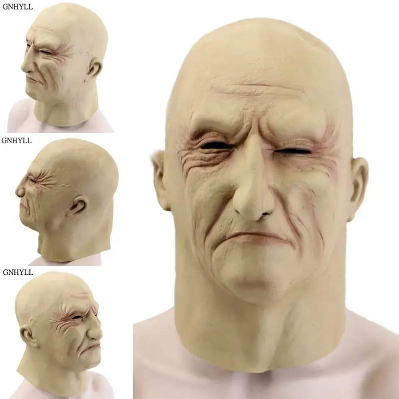 Латексная Маска GNHYLL для косплея босса подземного мира страшная маска на всю