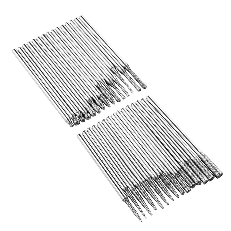 30 шт./пакет Фрезер для ногтей сверлильный шлифовальные насадки спиливания