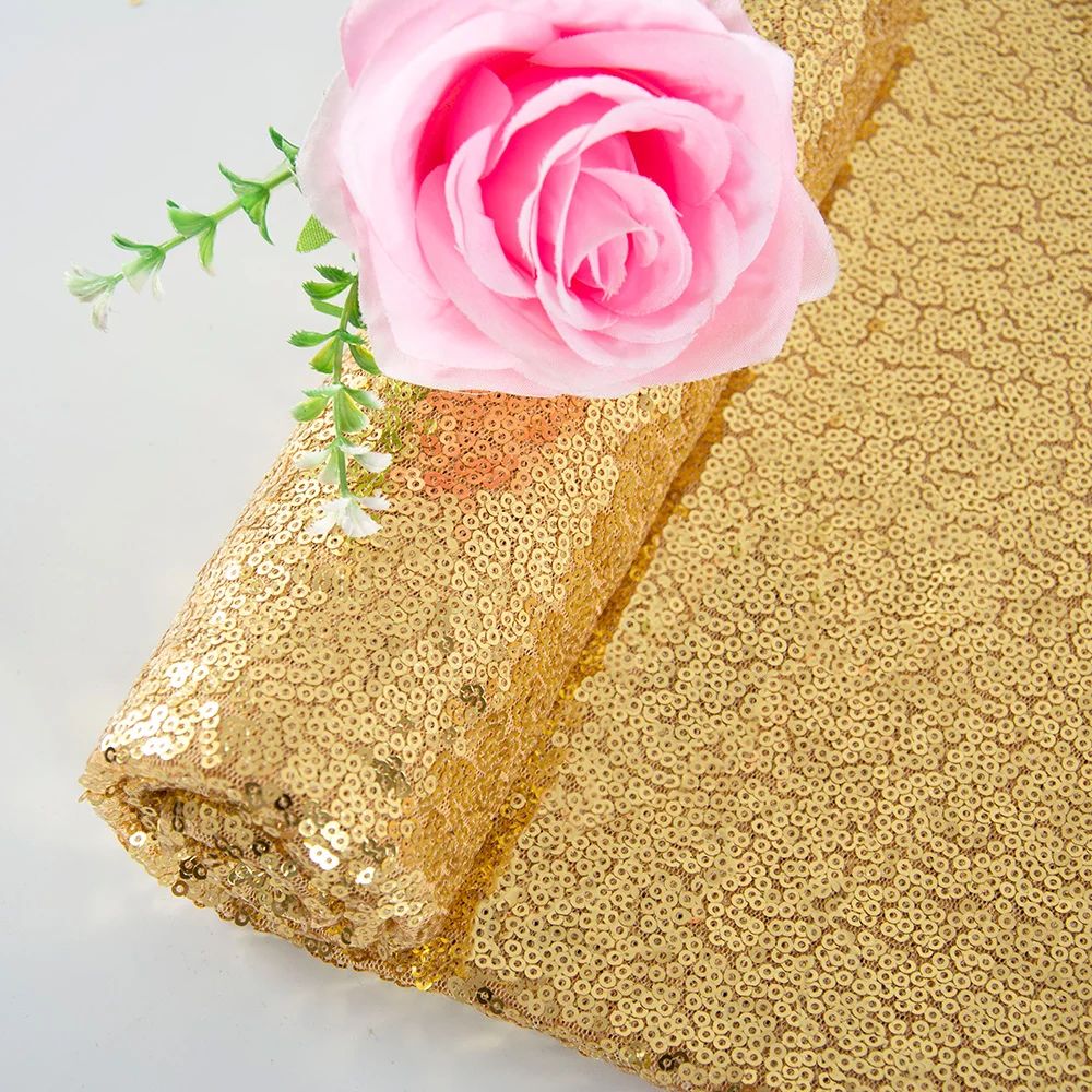 Высококачественная ткань с золотыми блестками блестящая детское платье|sparkly