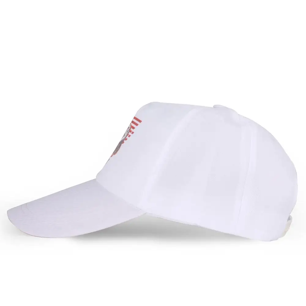 Белая шляпа американский флаг морской Орел печати Кепка для мужчин женщин тонкий