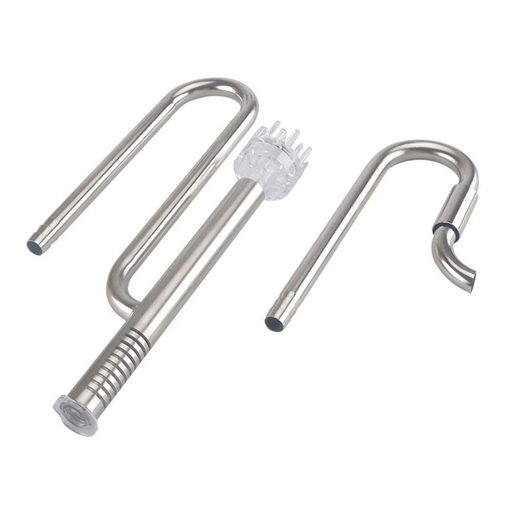 

Lily Pipe Stainless Steel Inflow Outflow Filter for Aquarium Planted Fish Tank L23