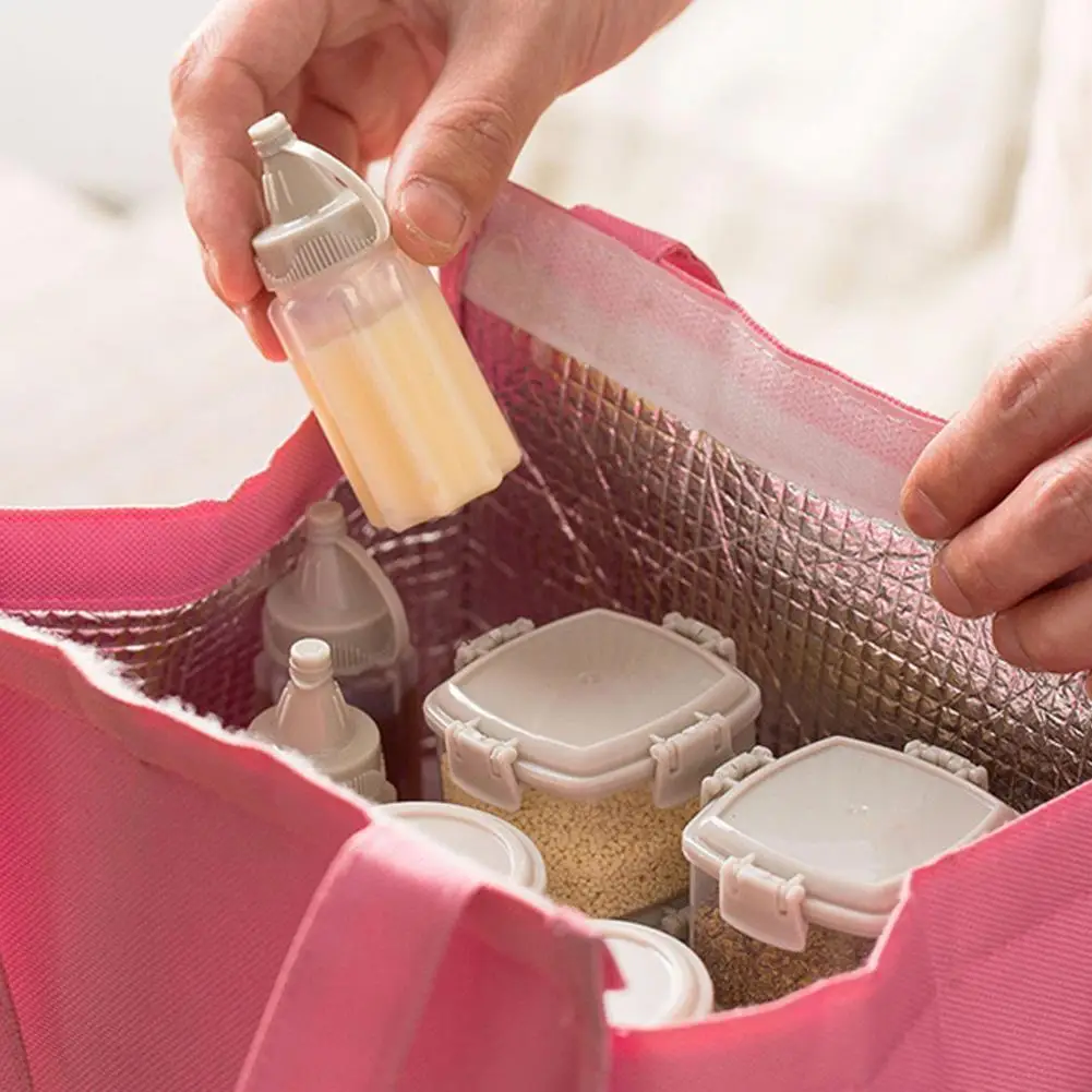 

4 шт./набор, прозрачные мини-бутылки для соуса