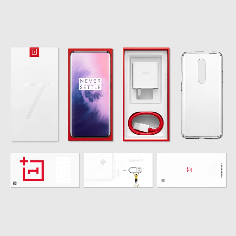 Смартфон OnePlus 7 Pro 6 ГБ 8 12 Гб ОЗУ 128 256 ПЗУ камера 48 МП Snapdragon 855 AMOLED экран 67 дюйма