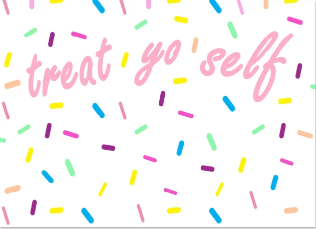 

7x5FT Beautiful Color Confetti Party Sprinkle Treat Yourself Personalized Custom Photo Backdrop Background Vinyl 220cm X 150cm