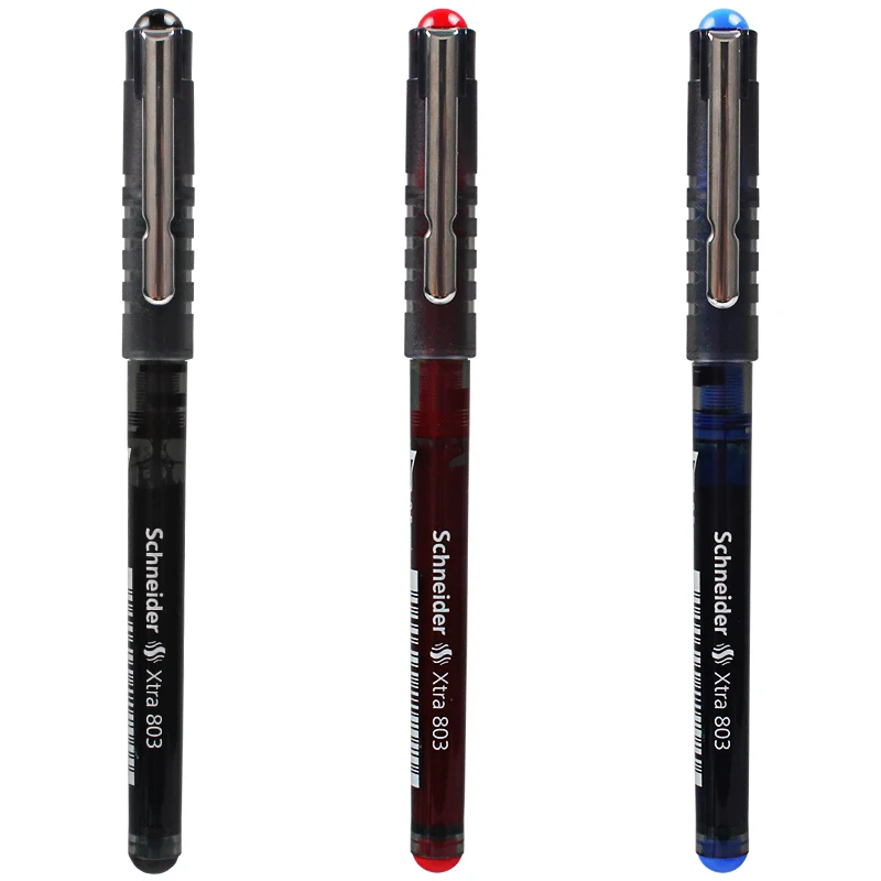 

Germany Schneider XTRA 803 Direct-fluid-roller Pen 0.5mm Gel Pen Student Examination Office Smooth Waterproof 6PCS