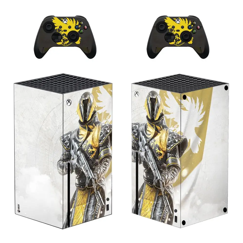 Игра Destiny 2 кожи Стикеры наклейка чехол для Xbox серии X Slim консоли и контроллера