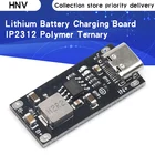 Высоковольтный USB-вход Type-C, 3A, полимерная Тройная литиевая батарея, плата быстрой зарядки IP2312, режим CCCV, от 5 В до 4,2 в