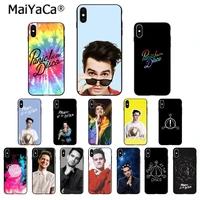 maiyaca panic at the disco urie high quality phone case for apple iphone13 8 7 6 6s plus x xs max 5 5s se xr cover