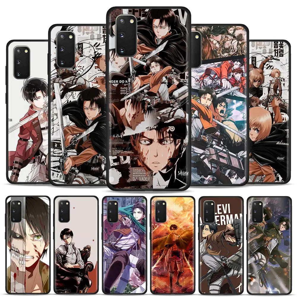 

Anime Attack On Titan Silicone Phone Case For Samsung Galaxy S20 Ultra S20 FE S10 5G S8 S9 Plus S10e S10 Lite Soft Cover Coque
