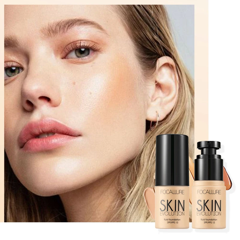 

8 Colors Liquid Foundation Concealer Shrink Pores Refreshing Moisturizing Long-lasting Natural Makeup Facial Cosmetics TSLM1