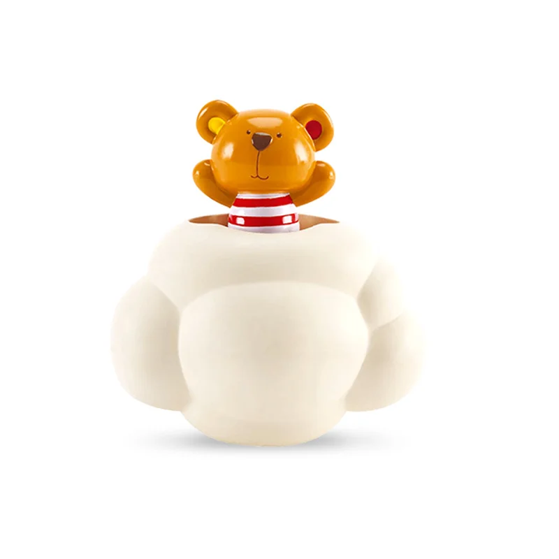 Hape baby bath toys Игрушка для воды детские игрушки плюшевый резиновый утка на