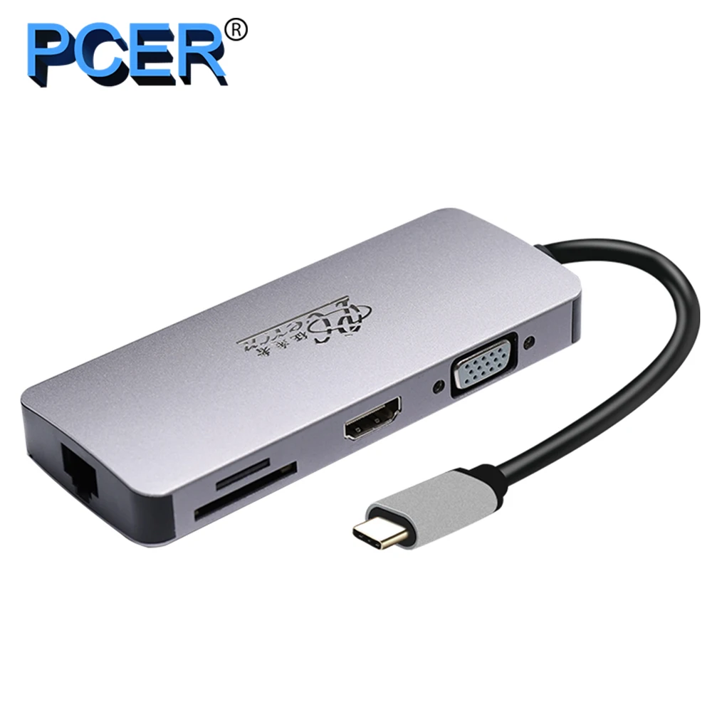 Type c концентратор usb для мини ПК TF/SD USB C USB3.0 macbook huawei mat10 mat10pro mat20 mat20pro P20 P20pro| |