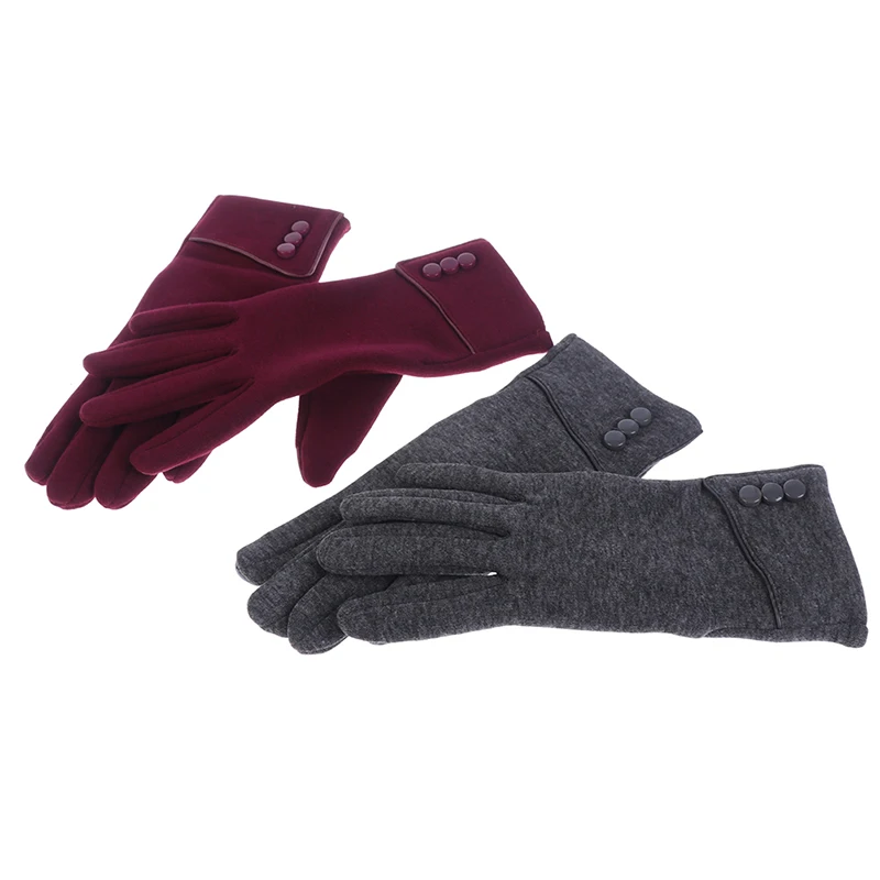 

1Pair Windproof Ski Cycling Thicken Fleece Warm Winter Gloves Women Touch Screen Gloves Sports Outdoor Mens Gloves