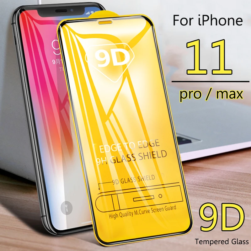 Защитное стекло для Apple iPhone 11 pro max закаленное 11pro 11promax Защита экрана телефона ip