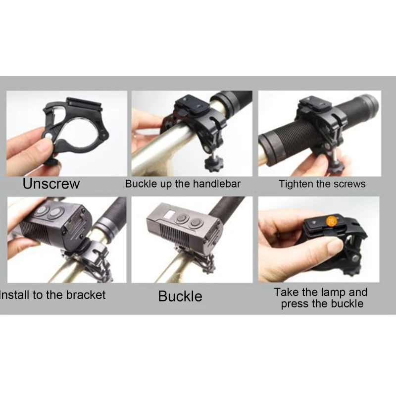 

Super Bright Bike Light 2T6 Night Riding Waterproof Bicycle Headlight USB Rechargeable Outdoor Sports Cycling Light Device