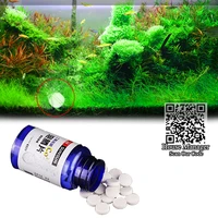 60pcs co2 tablet for waterweed water grass aquarium plants aquatic leaf float grass co2 carbon dioxide slice diffuser producer