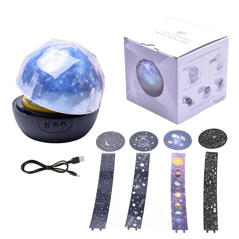 Звездное небо ночной Светильник волшебный прожектор &quotПланета&quot Вселенная