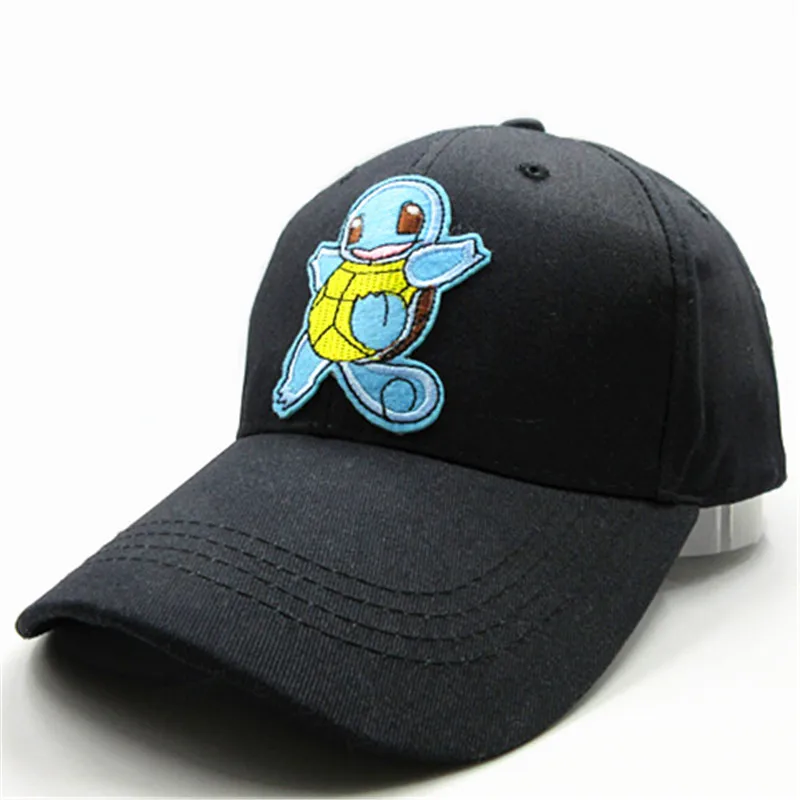 

2021 Cartoon Turtle Embroidery Cotton Baseball Cap Hip-hop Adjustable Snapback Hats for Men and Women 12