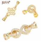 JUYA 3 вида модных ювелирных изделий застежки-крючки для DIY браслетов из бисера ожерелья Аксессуары для изготовления ювелирных изделий