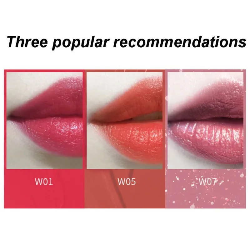 Алмазная помада перламутровая губная с эффектом длительного увлажнения блеск